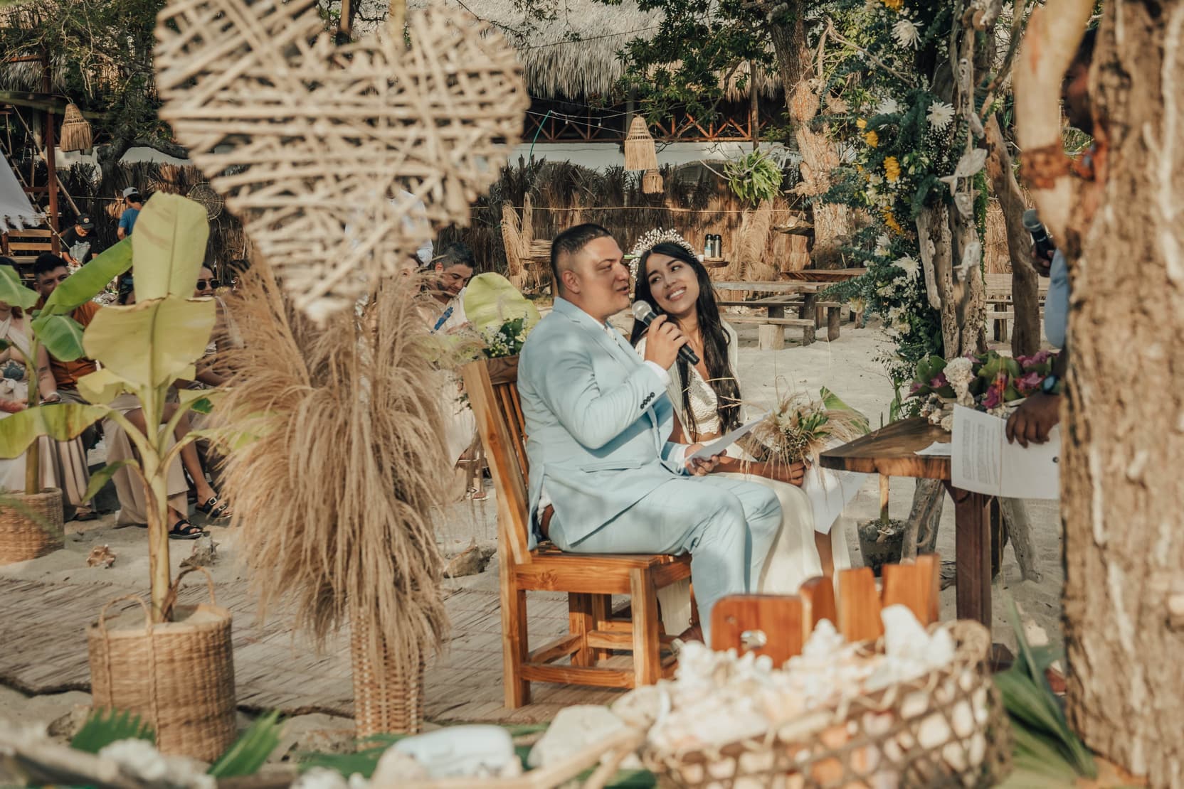 Boda íntima en Isla Fuerte